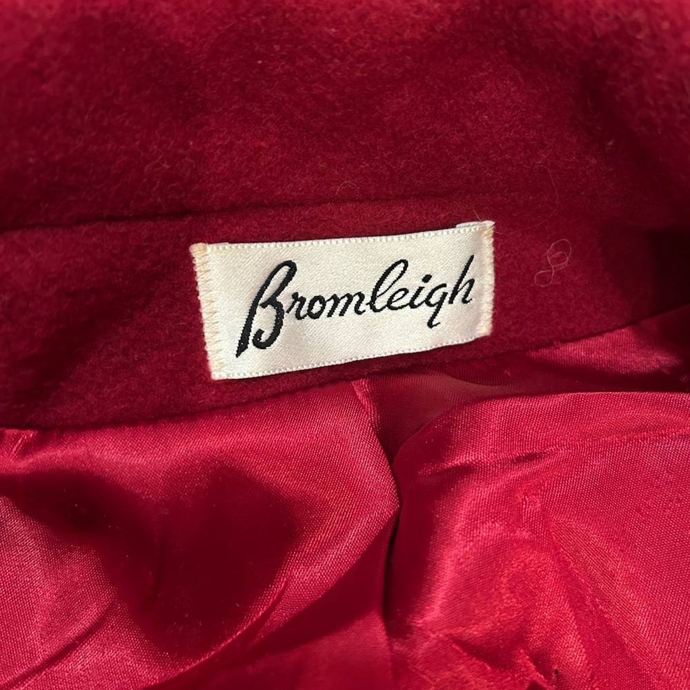 Vintage Bromleigh Winter Wool Coat - Picture 12 of 15